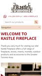 Mobile Screenshot of kastlefireplace.ca